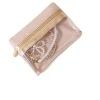 New velvet jewelry flip-top envelope bag, jewelry necklace, jade suede bag, microfiber concealed buckle storage bag Item Picture